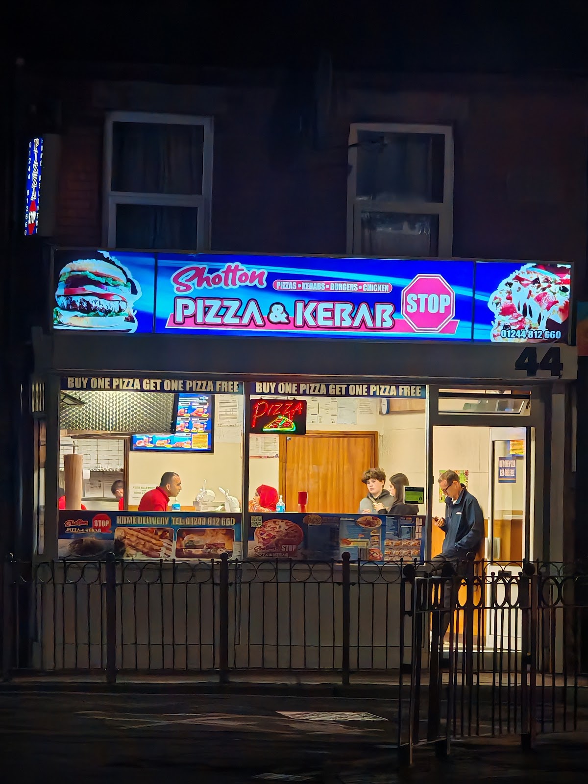 Photo of Shotton Pizza and Kebab Stop - 44 Chester Rd W, Shotton, Deeside CH5 1BY